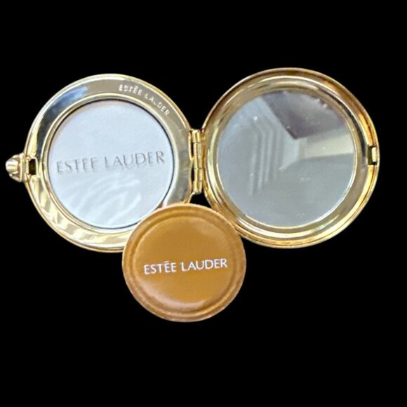 Estee Lauder Vintage Quilted Compact Lucidity Translucent Pressed Powder NIB - Picture 4 of 4